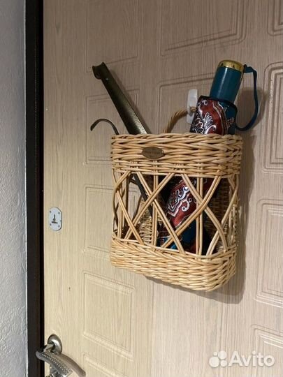 Корзина плетеная дорбаскет Doorbasket