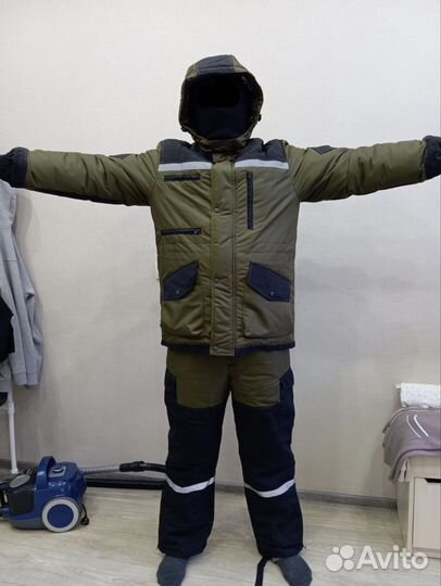 Зимний,удобный мужской костюм