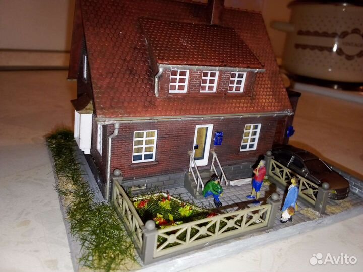Домик в деревне 1/87 диорама