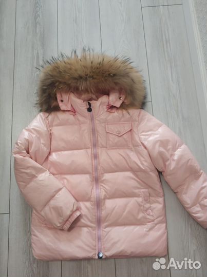 Зимний костюм для девочки 134-140