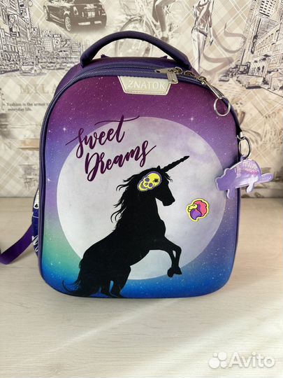 Школьный рюкзак с ортопедической спинкой