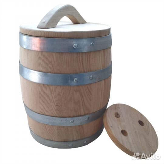Дубовая кадка 30 л для засолки солений