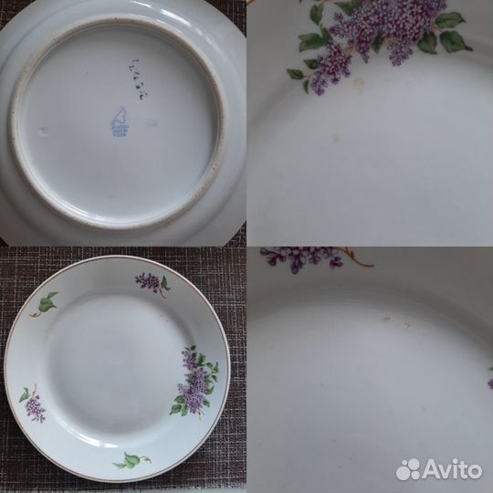 Тарелки Дулево, зик, Moritz Zdekauer 1950-70гг