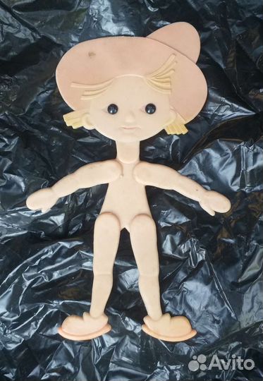 Игрушка дутыш СССР каталка пирамида погремушка