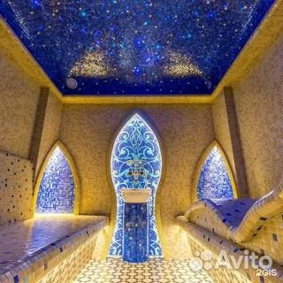 Купол для хамама. Потолок в хамам. Мебель в хамам