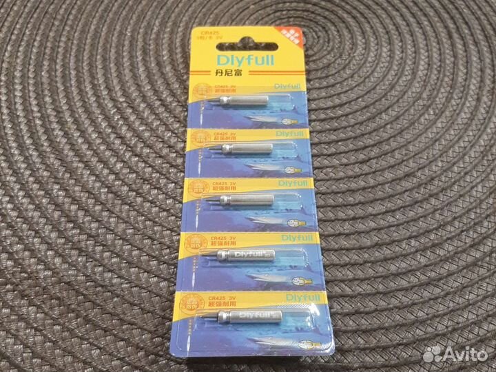 Батарейка для поплавка с подсветкой CR425