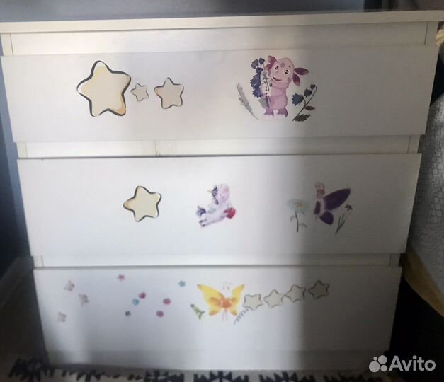 Комод детский белый