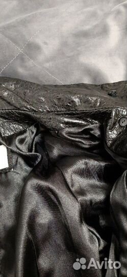 Кожаный плащ