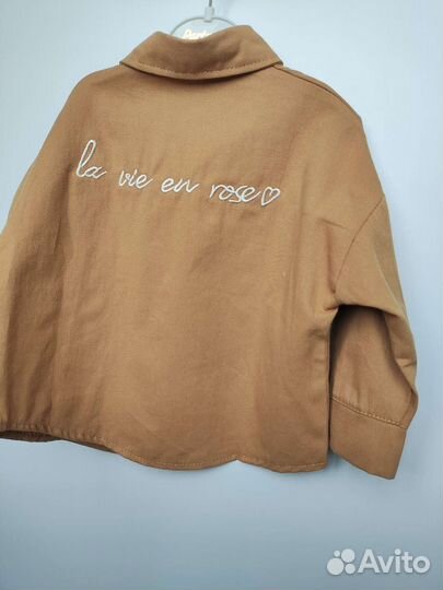 Рубашка для девочки новая 80