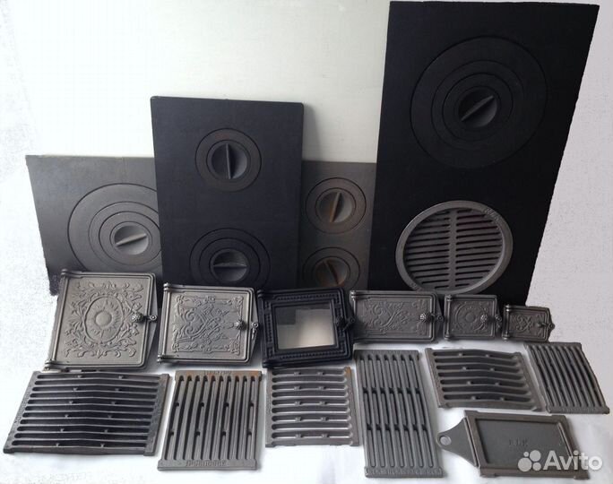 Чугунное печное литье в ассортименте