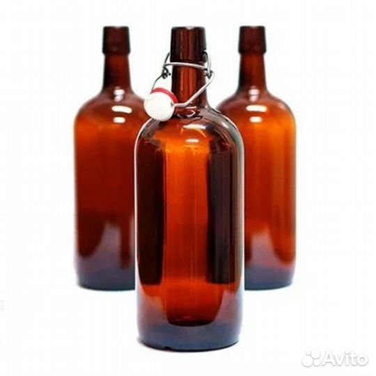 Бутылка с бугельной пробкой 1 л