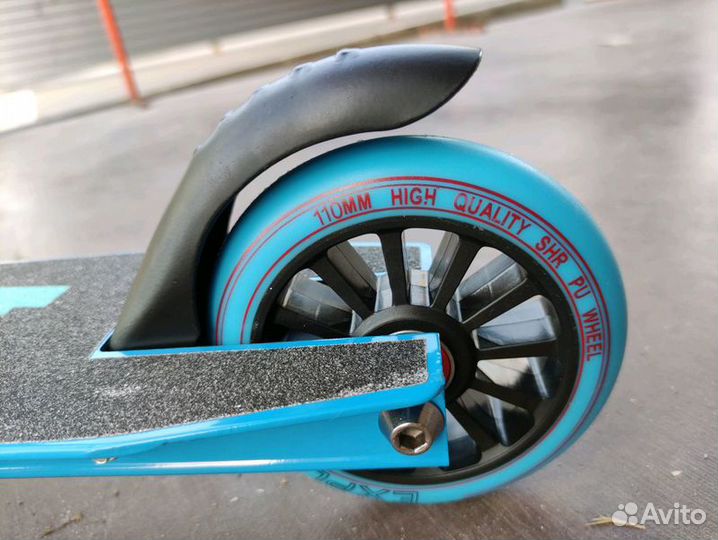 Трюковой Самокат с Прямым Рулем Для Начинающи