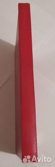 Альбом для марок, красный, 12 листов, в отл. сост