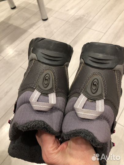 Зимние ботинки salomon женские 35
