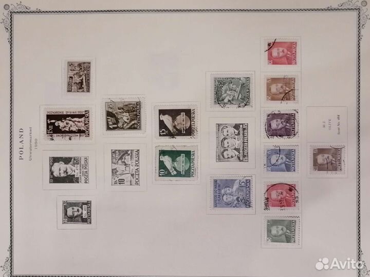 Почтовые марки Польша