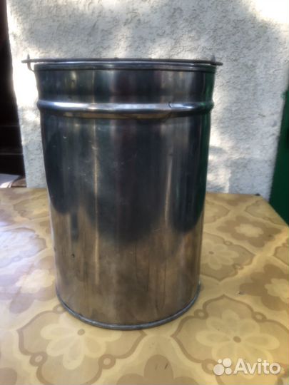 Бак-ведро-емкость нержавейка 12литров