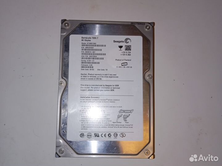 Жесткий диск seagate barracuda