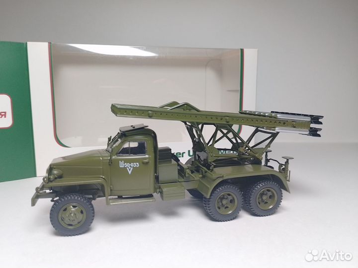Studebaker US6 бм-13 Автоистория 1:43