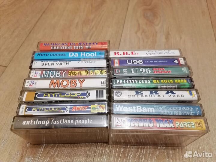 1995-2001 Электронная музыка, Студийные Кассеты