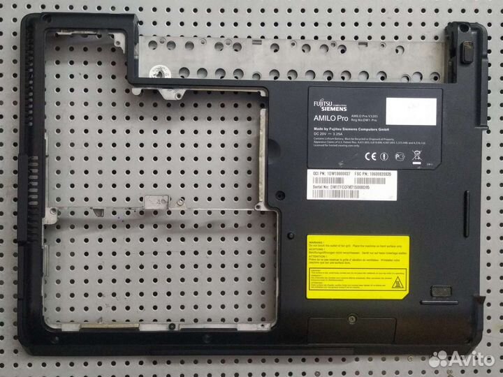 Fujitsu siemens amilo PRO V3205 поддон