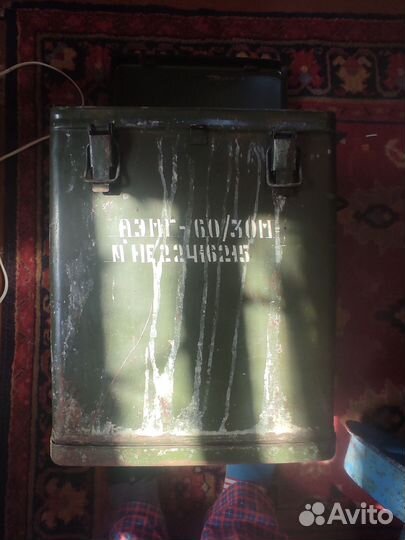 Ящик военный металлический