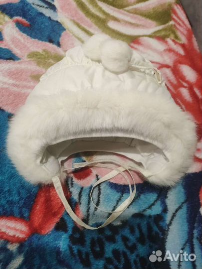 Шапка зимняя для девочки р-р 42