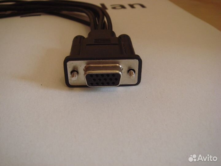 Кабель для видеорегистратора 15pin D-Sub - 8xRCA