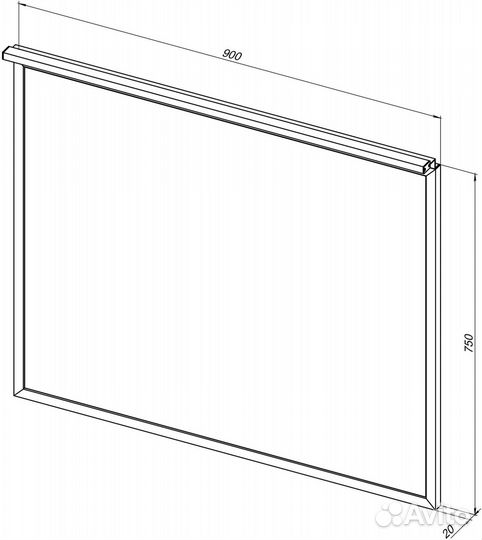 Зеркало 90 Allen Brau 1.31016.60 Медное