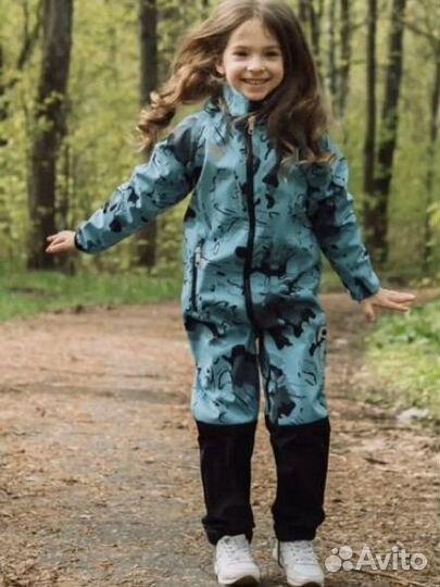 Комбинезон softshell 128 134 детский
