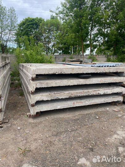 Плиты перекрытия пустотные бу