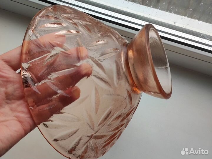 Ваза фруктовница стекло СССР