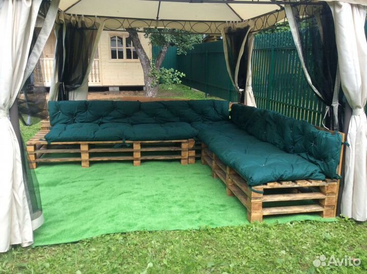 Подушки,матрасы на поддоны,скамейки,лавки,шезлонги
