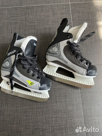 Хоккейные коньки graf детские