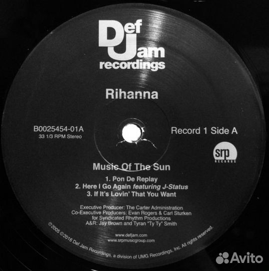 Rihanna – Music Of The Sun (2LP) Пластинка