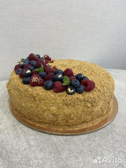 Изготовление медовика/наполеона на заказ