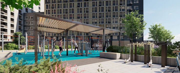 2-к. квартира, 52 м², 13/15 эт.