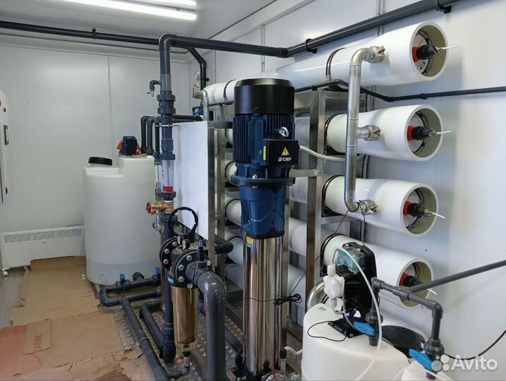 Мембранная обратноосмотическая установка