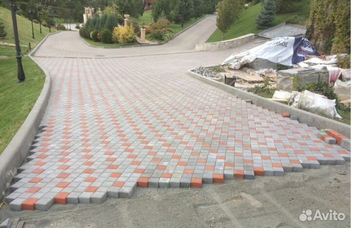 Тротуарная плитка, брусчатка