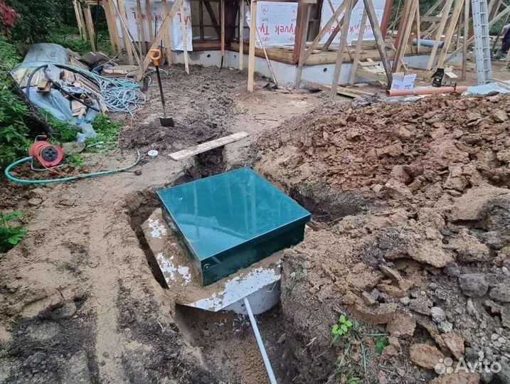 Автономная канализация. Монтаж септика под ключ