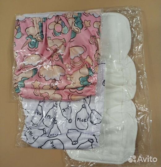 Многоразовые подгузники новые