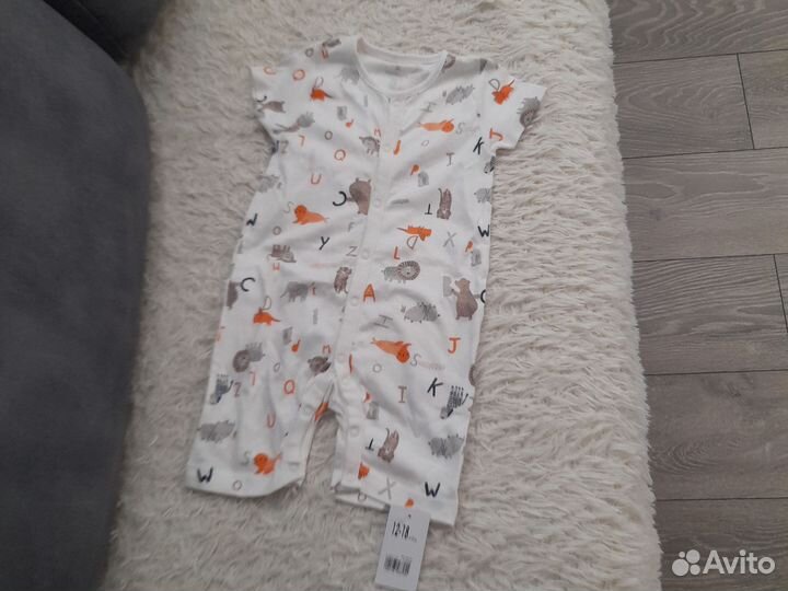 Песочник ромпер 86 12-18 мес новый mothercare