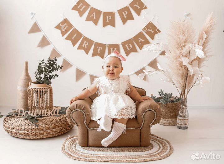 Фотосессия на годик Годовасие Семейное фото