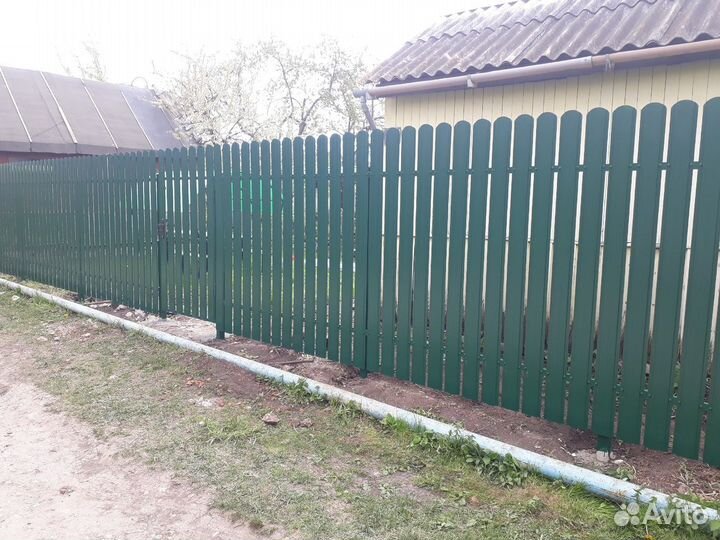 Установка заборов
