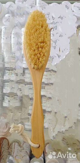 Натуральные щетки для сухого массажа