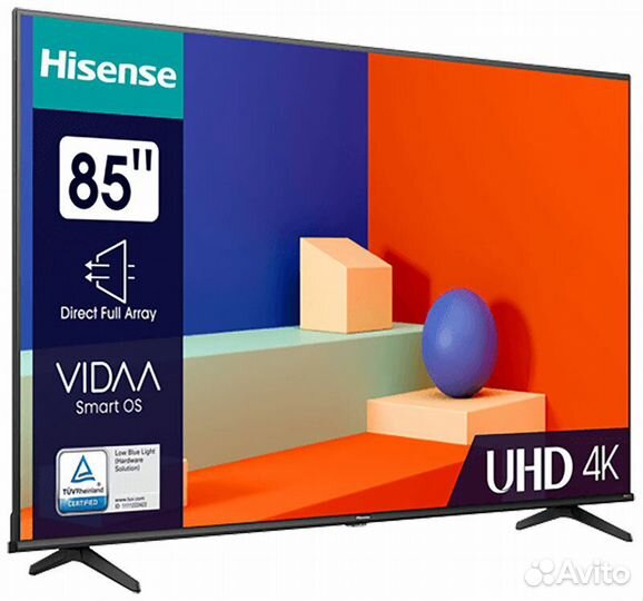 Телевизор Hisense 85A6K, черный