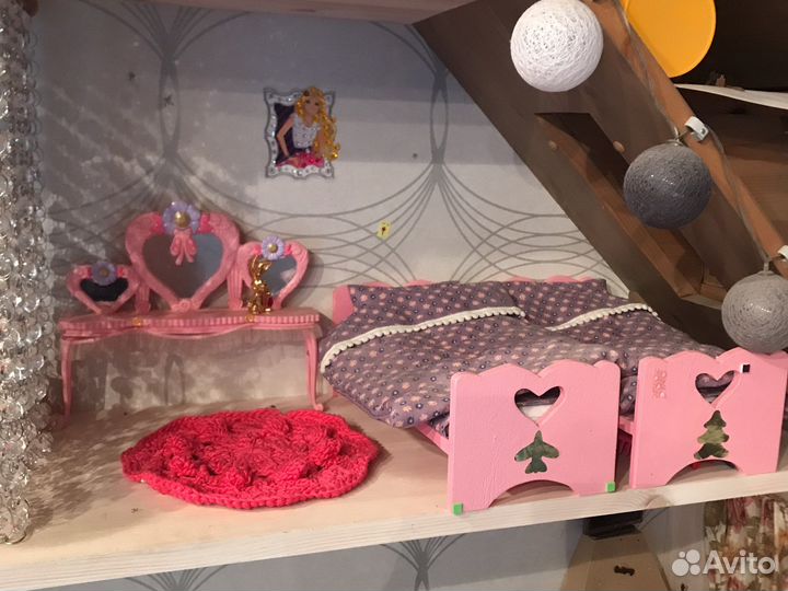 Куклы Барби, мебель, интерьер