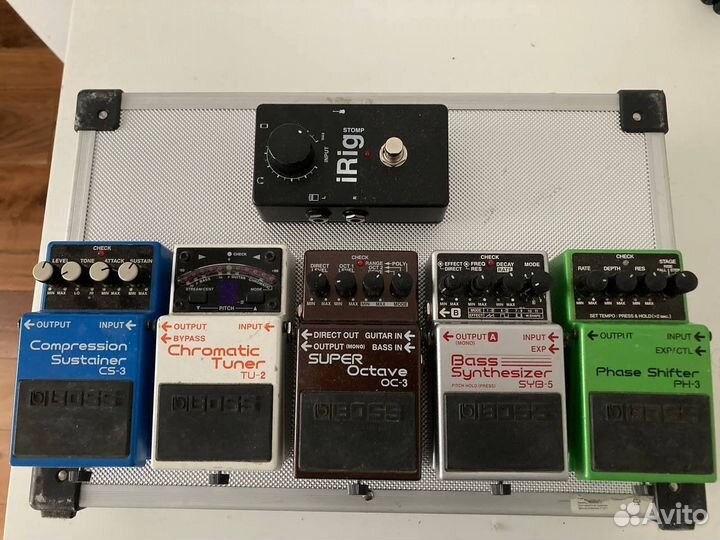 Педали эффектов Boss, IRig