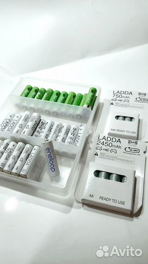 Аккумуляторы IKEA ladda