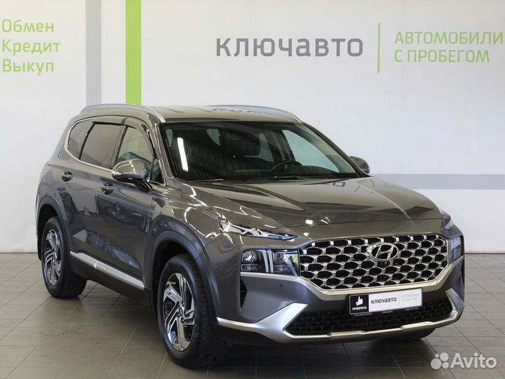 Hyundai Santa Fe 2.2 AMT, 2021, 128 000 км