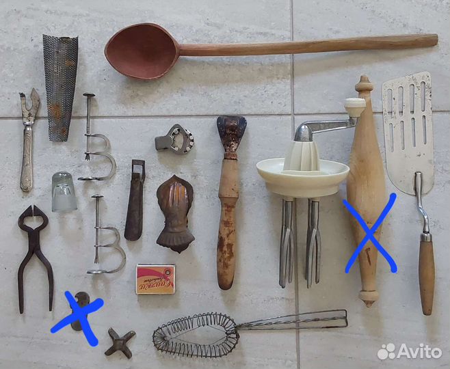 Кухонная утварь СССР, формочки для выпечки